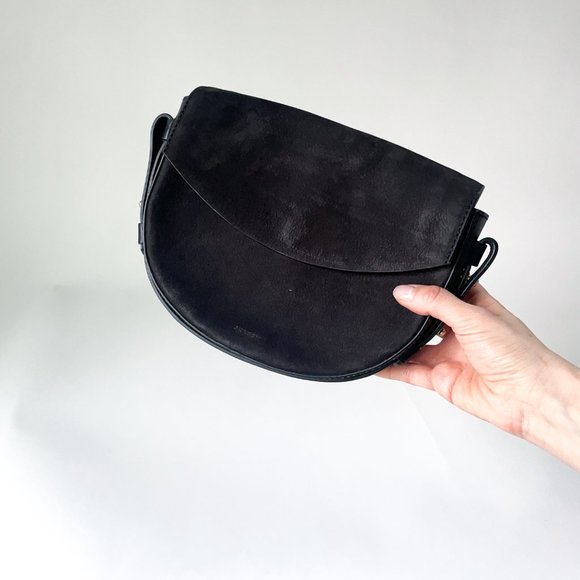 Skagen Nubuck Black Clutch - Picture 1 of 9